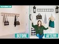 HOW TO BUILD A BOARD & BATTEN HOOK WALL | Entry & Mud Room Organization HOW TO BUILD A BOARD & BATTEN HOOK WALL | Entry & Mud Room Organization