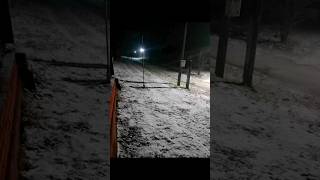 ПЕРВЫЙ СНЕГ В ДЕРЕВНЕ!