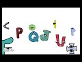 Alphabet Lore but the letters are weird?!