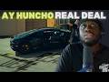UK Rapper Reacts To AY HUNCHO REAL DEAL Official Music Video REACTION mp3