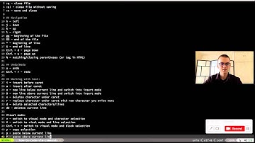 How to code in Vim — Commands