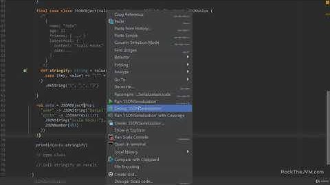 A Type Class End to End example JSON Serialization #8.3 implicit