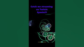 Spaced streams and sliderbreaks | osu! Twitch Highlight