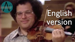 Itzhak Perlman: Virtuoso Violinist, I know I played every note - Documentary of 1978