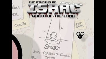 The Binding of Isaac: Eternal Edition Title Screen (PC)