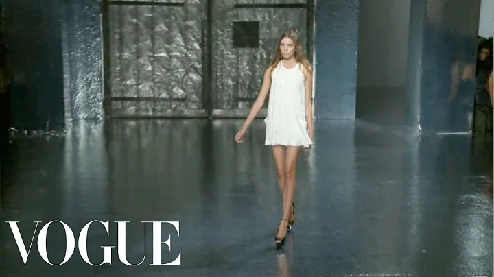 Theyskens Theory Ready to Wear Spring 2012 Vogue Fashion Week Runway Show