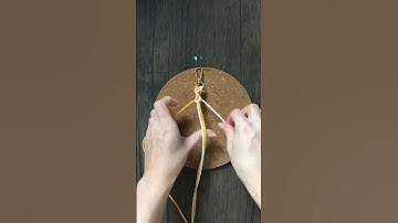 Diy Macrame #keychain#macrame#handmade#diy#chaveiro#façavocêmesmo#ornament#artesanato#shorts#boho