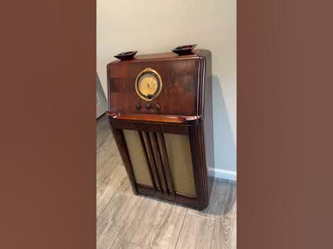1930s Philco Model 38-7 - YouTube