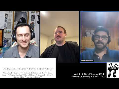 ActInfLab GuestStream #023.1 ~ Maxwell Ramstead, Dalton Sakthivadivel, et al