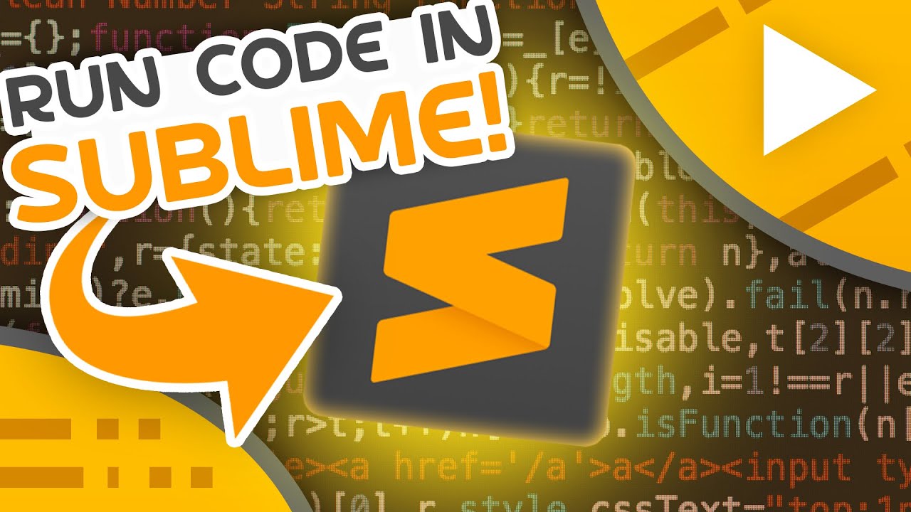 sublime คือ  Update  How To Run Code In Sublime Text