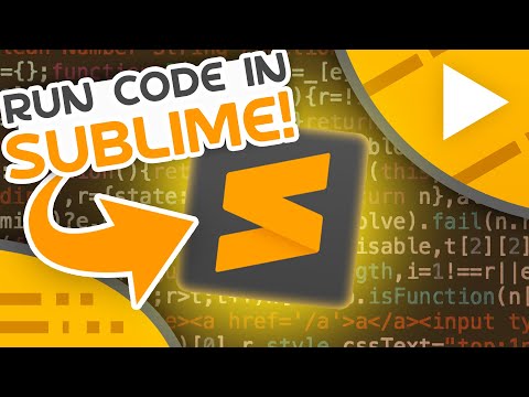 How To Run Code In Sublime Text