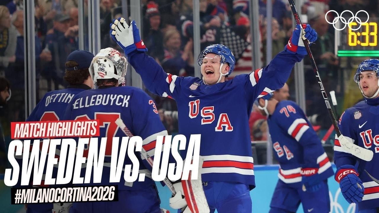 🇸🇪 Sweden vs. USA 🇺🇸 | A Quarterfinal for the AGES | Ice Hockey at #MilanoCortina2026