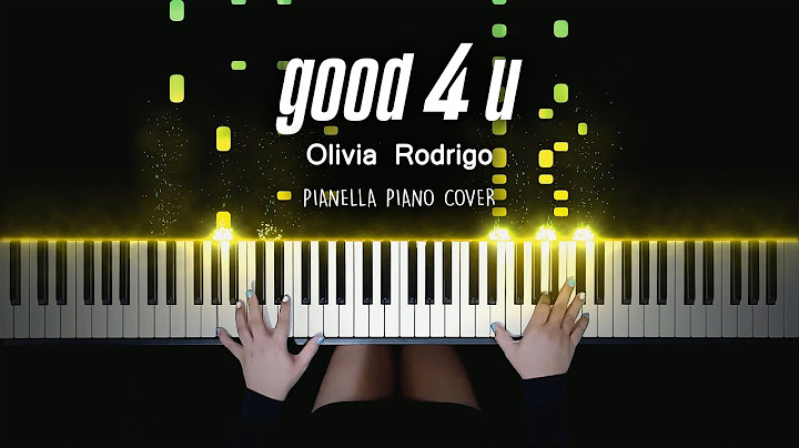 good 4 u Piano version - Piano performance video thumbnail
