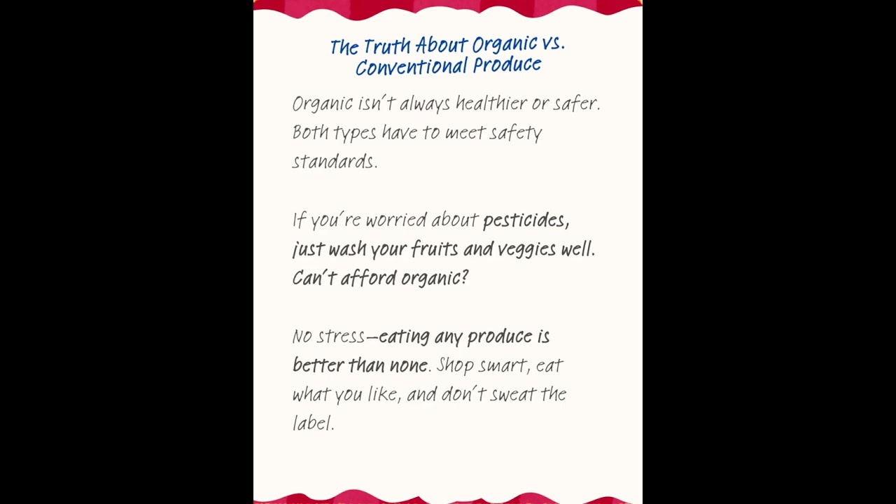 The Truth About Organic vs. Conventional Produce