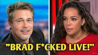 Brad Pitt's SHOCKING Exit from The View: Sunny Hostin Clash Explodes in Heated Blow-Up.