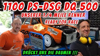 Turbo-Gockel 1100 PS VW GOLF 1 - 4 MOTION DSG DQ500 READY FOR RACE -DRÜCKT UNS DIE DAUMEN !!