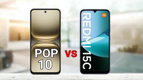 Tecno Pop 10 vs Redmi 15C 4G