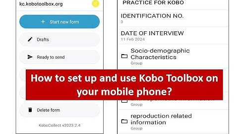 Setting Up and Collecting Data with Kobo Toolbox on Your Phone (Part 3) | Nepali Tutorial