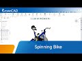 How to Design a Spinning Bike with CrownCAD