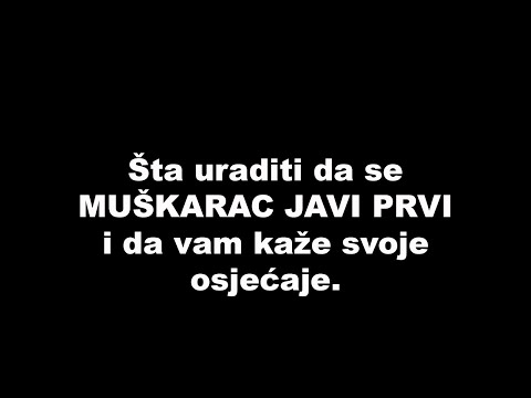 Video: Muškarac Ne Traži Brak. Šta Učiniti?