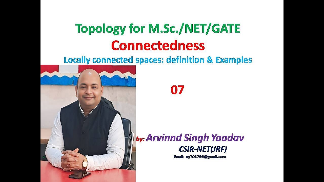 Connectedness Example Locally connected spaces| Definition and examples | Topology ...