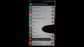 Fifafy FIFA 2014 Ringtones app for Android with Awesome UI screenshot 2