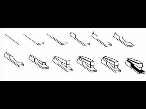 How To Draw A Stapler Easy Simple Step By Step Drawing ...