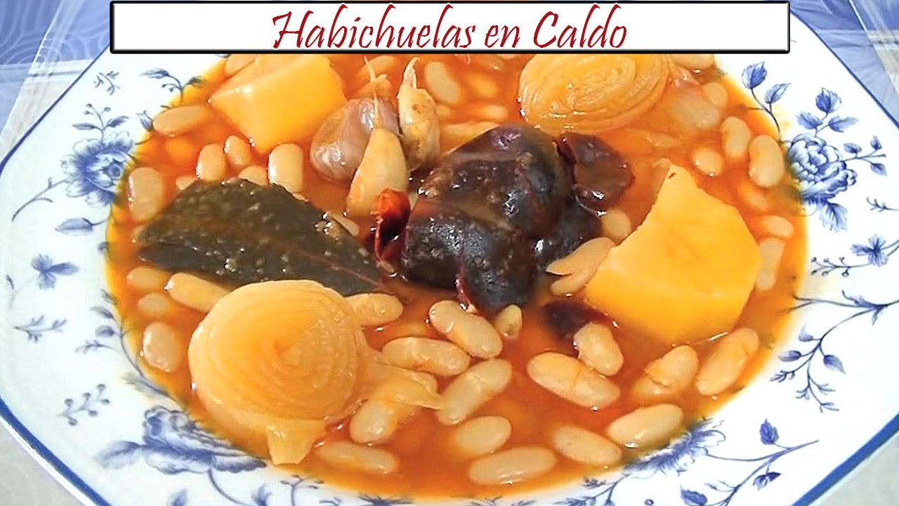 Habichuelas en Caldo | Receta de Cocina en Familia