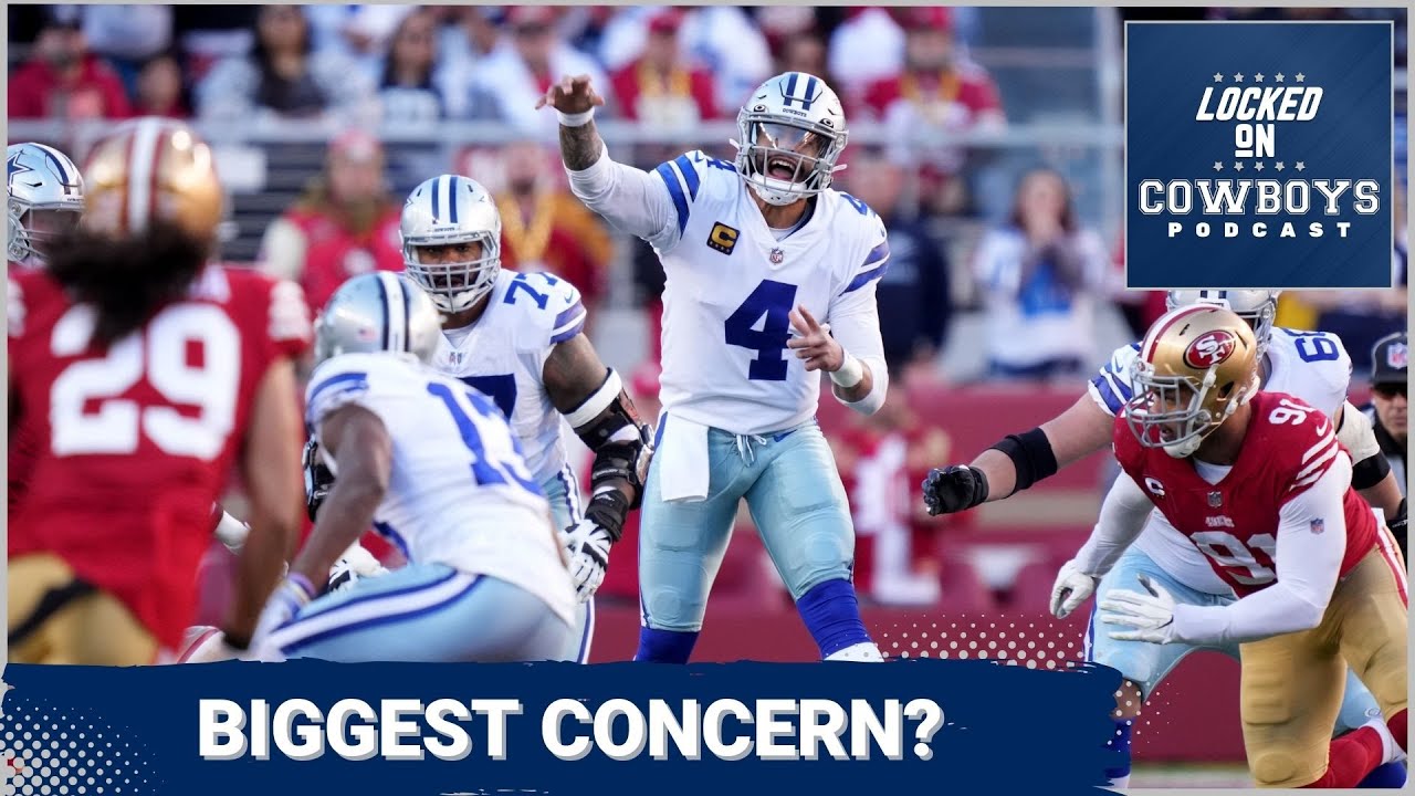 Biggest Concern For Dallas Cowboys After Playoff Loss? - YouTube