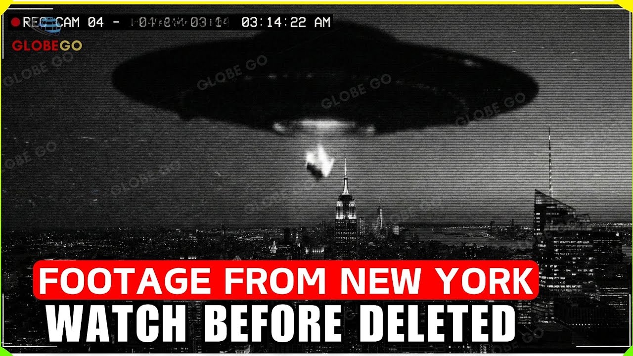 New York Froze in Fear as a GIANT UFO MOTHERSHIP Appeared — The Object It Released SHOCKED THE WORLD