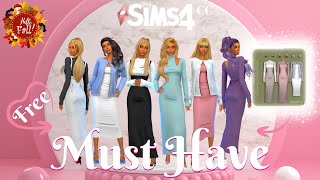 The Sims 4 CC Review 🍂 RIMINGS 🍂 Maple Syrup Collection by RIMINGS 🍂 Fall by Pinki