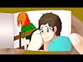 Steve im stuck alex and steve life  minecraft animation  flipbook