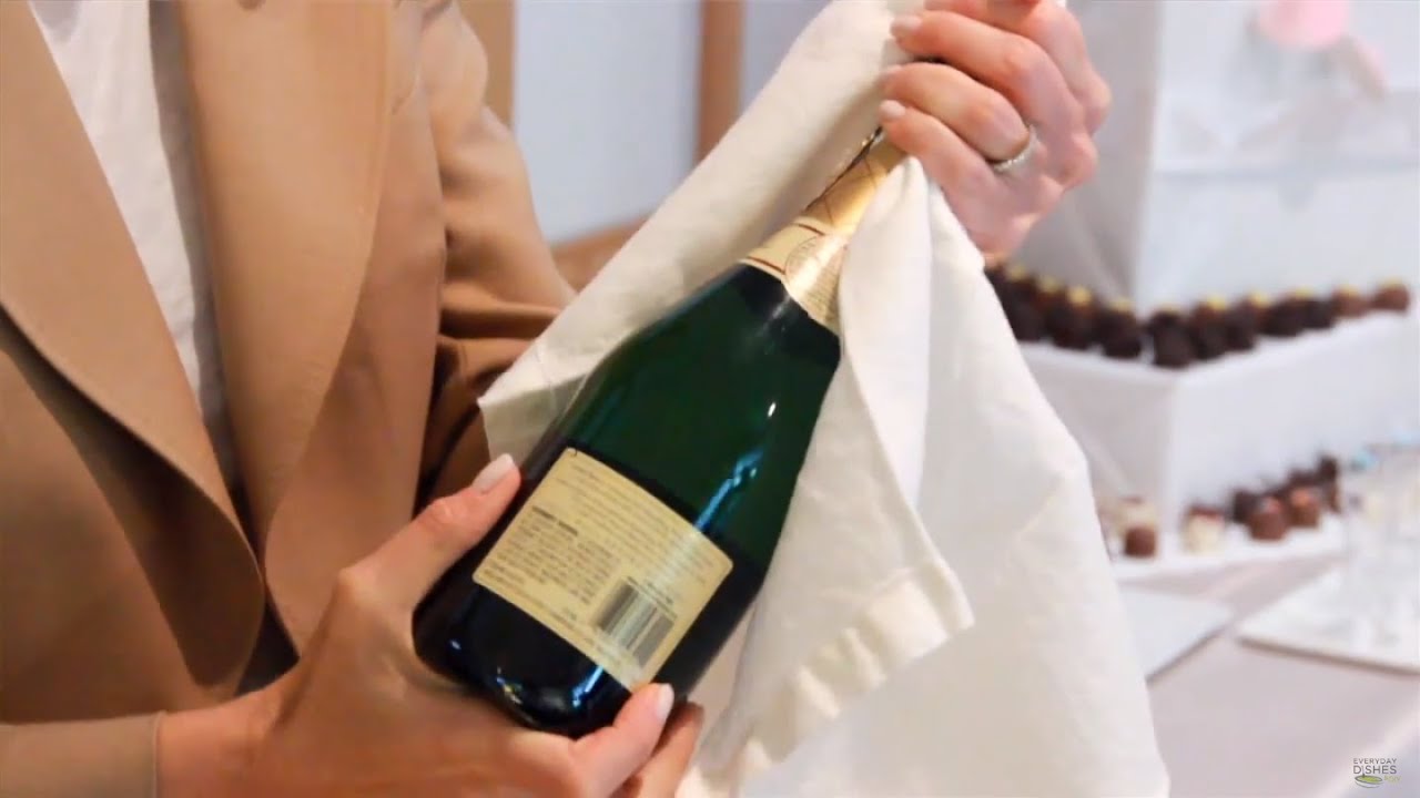 How To Open Champagne Without Spilling