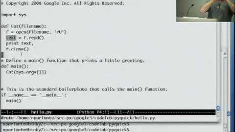 Google Python Class Day 1 Part 3