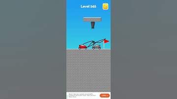 #draw line bridge puzzle game #level 565