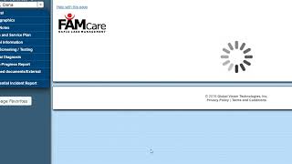 FAMCare Case Management Software - Caseload Configuration