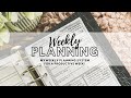 My Weekly Planning System | Functional Planning Tips | Weekly Overview Inserts | Plan With Bee