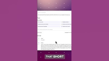 Save Time with AI-Powered Meeting Summaries in Seconds!