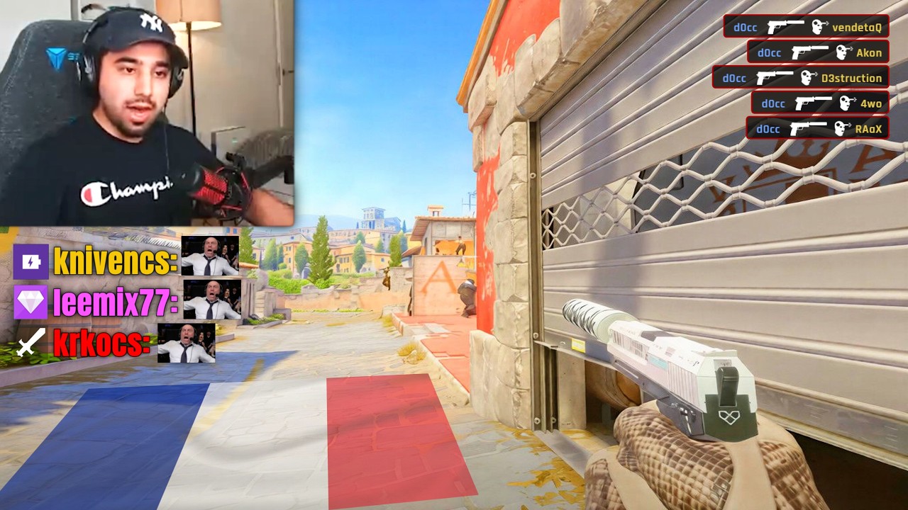 D0cC vs FRENCH FACEIT 5 STACK…