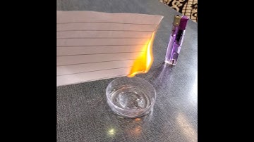 Invisible Flame Trick🔥! #shorts #ytshorts #lifehacks #experiment #video
