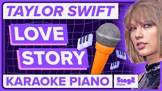 Taylor Swift - Love Story (Karaoke Piano) chords