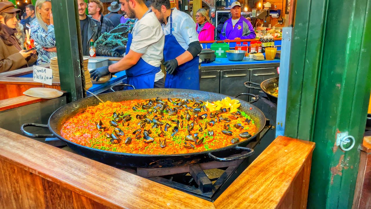 Borough Market London Walk Through 2024 | 4K HDR