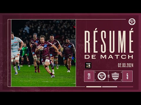 Aperçu de la vidéo « Le Résumé de UBB - Racing 92 »