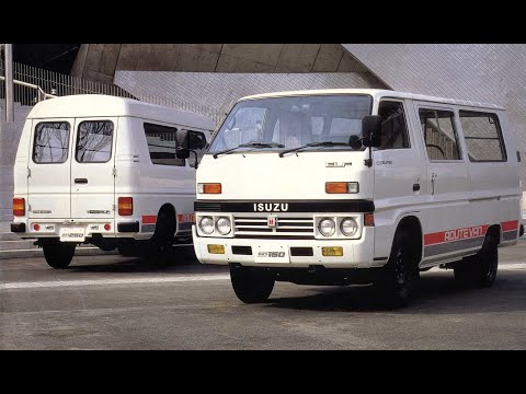 旧車カタログ ＃イスズエルフルートバン ＃寅さんエルフ - YouTube