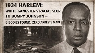 1934: Racist Mob Boss Confront Bumpy Johnson — What Happened Next Made EVERY Gangster in Town Afraid