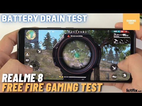 Realme 8 Pro Free Fire Gaming test | Snapdragon 720G, 8GB RAM