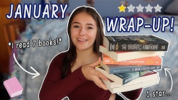 Reviewing Every Book I Read in January!📚 | ratings, reviews, opinions!