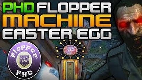 Mob Of The Dead PHD Flopper Perk Machine Easter Egg! Black Ops 2 Zombies)