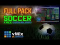 Soccer  stunning full graphics pack 1  for vmix  free download 