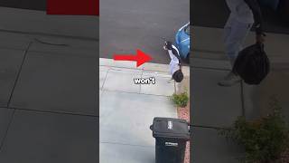 Man Throws In The Trash 